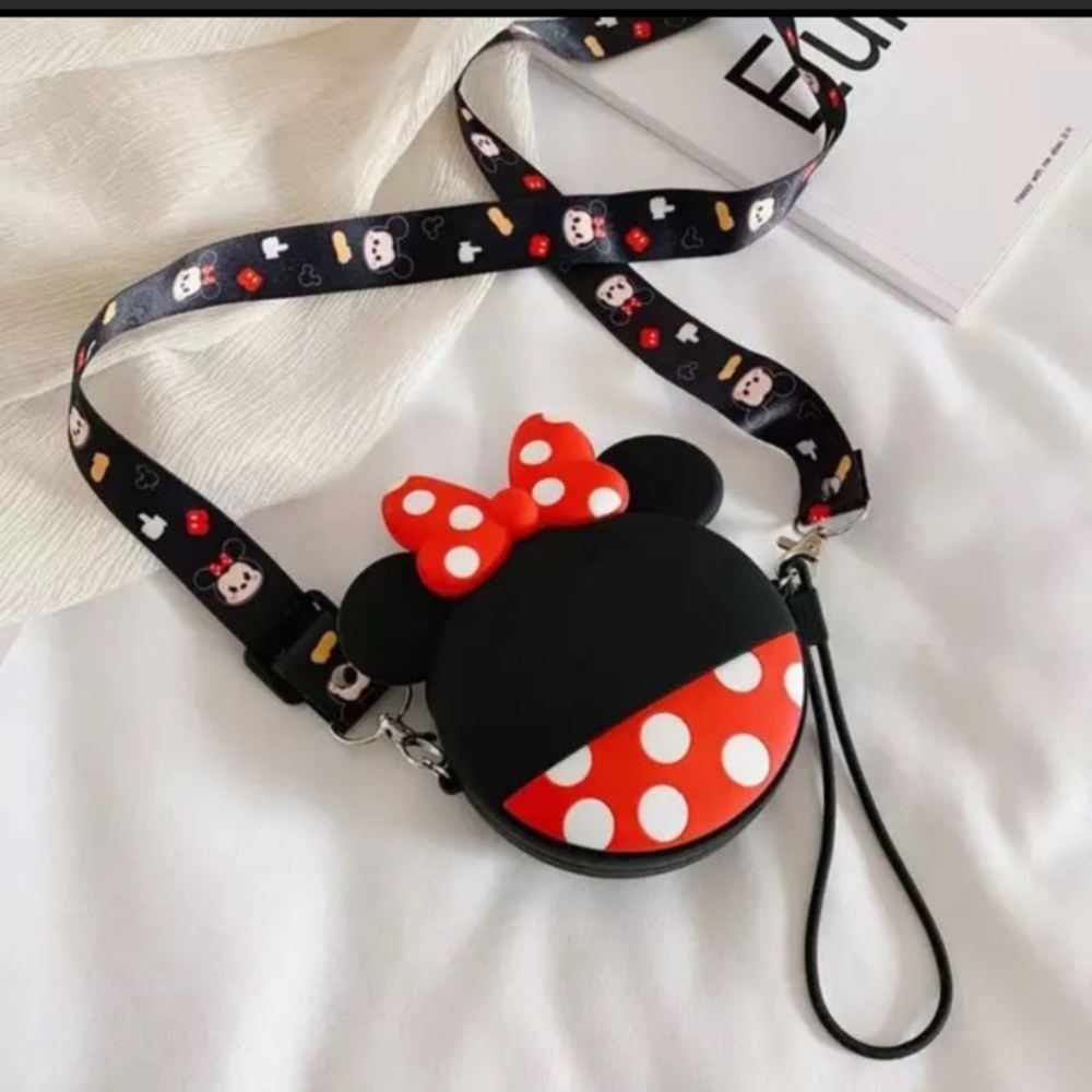 Minnie Mouse Kids Cylinder Bag Wallet